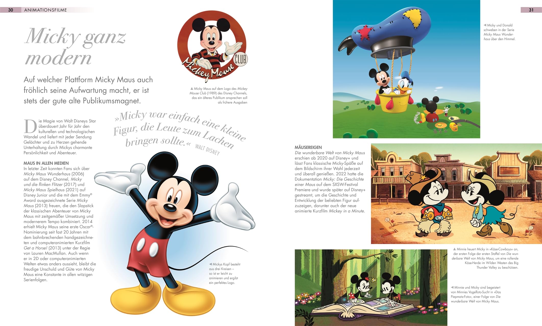 Das Disney Buch: Die magische Welt von Disney. Neuausgabe. Disney 100. Visuelle Zeitreise durch 100 Jahre Disney Geschichte