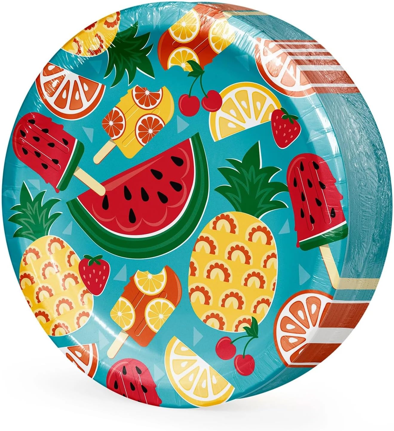Member's Mark Pool Party Dinner Paper Plates, 10" (85 Count)