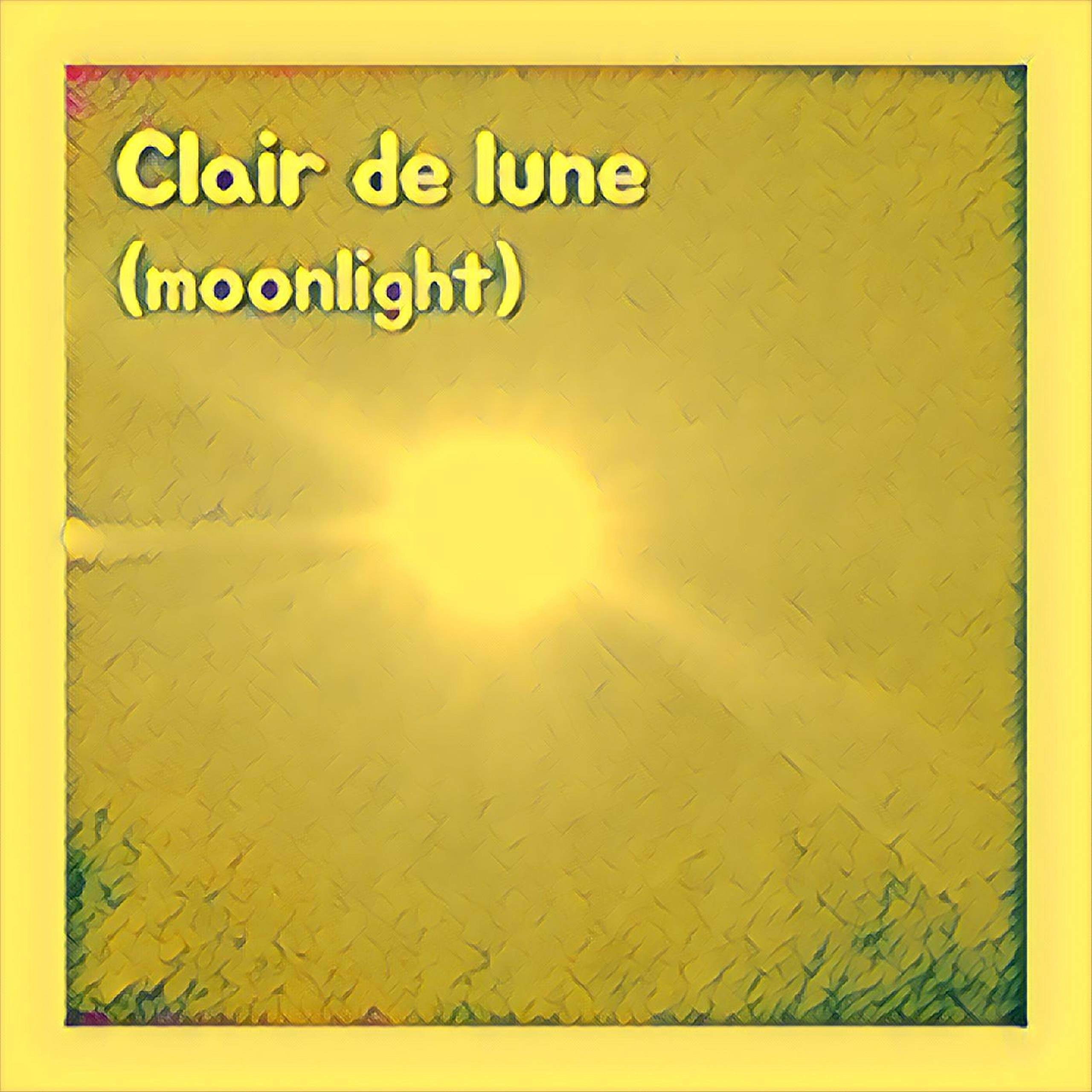 Clair de lune (moonlight) Debussy