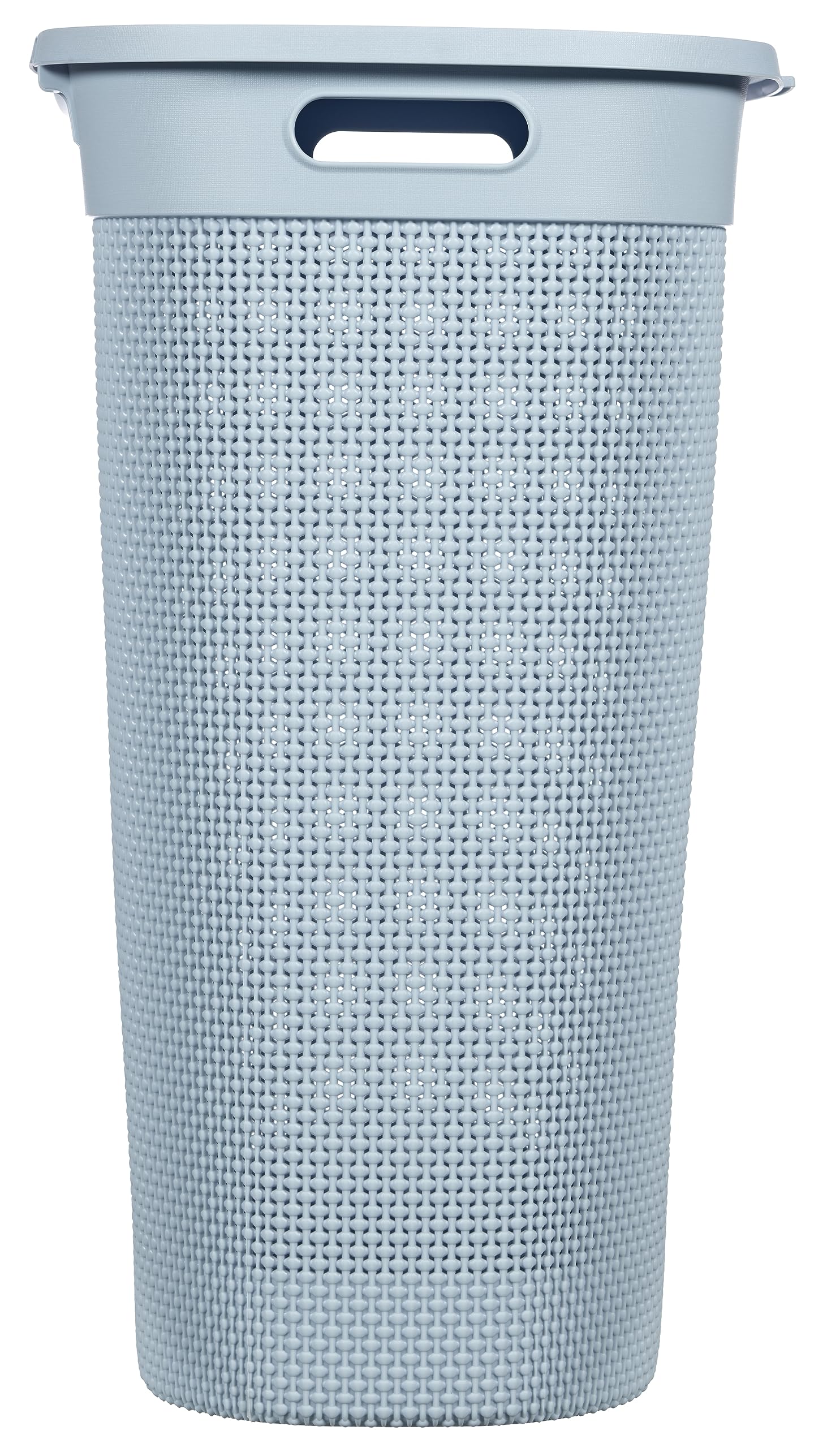 Curver Filo Wasmand met deksel 55L - Blauw/Grijs kopen Curver Filo Wasmand met deksel 55L - Blauw/Grijs kopen
