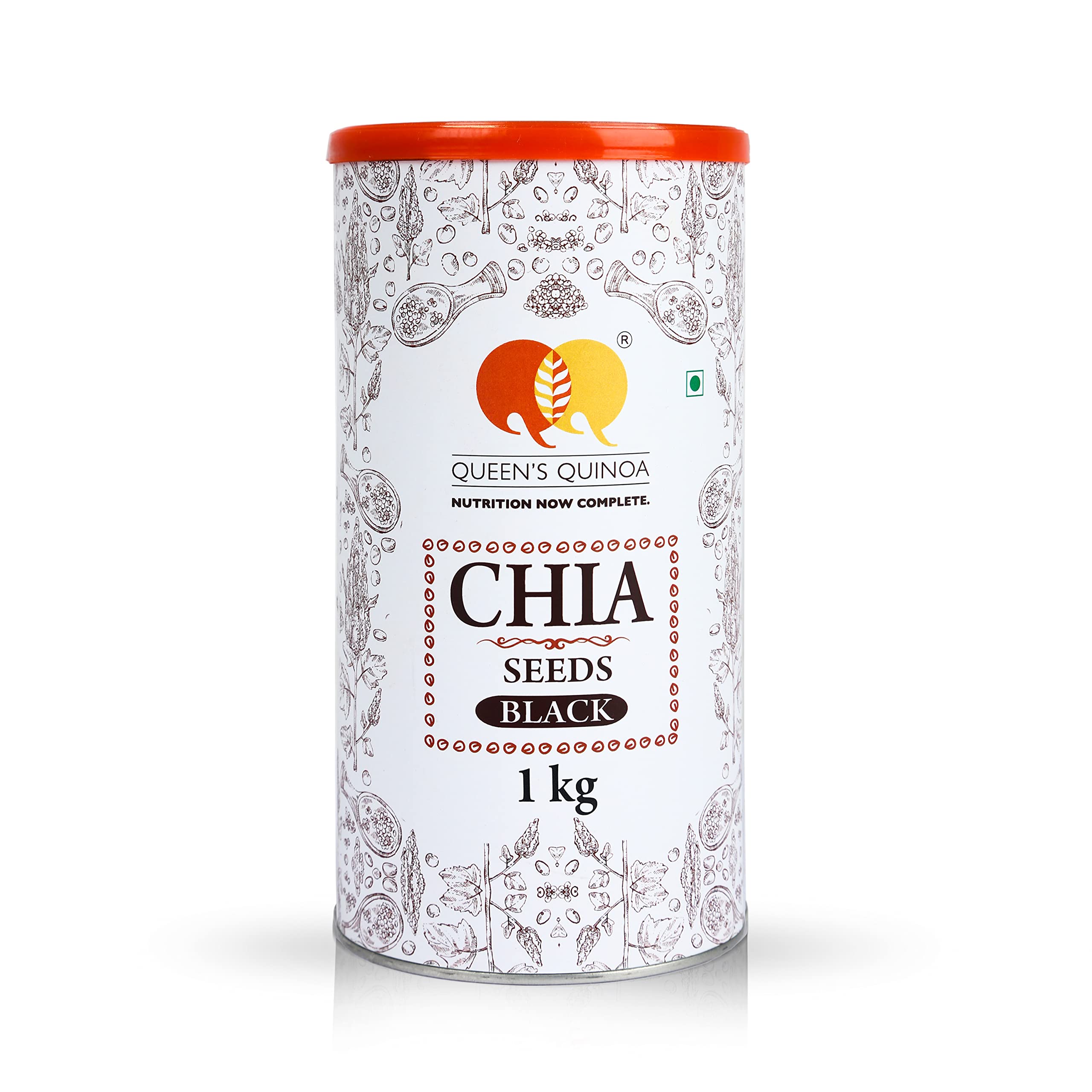 Queen Quinoa Chia Seeds - Superfood for Energy & Nutrition |weight loss- 1KG Pack (B07T3JZVCY) Amazon Price History, Amazon Price Tracker