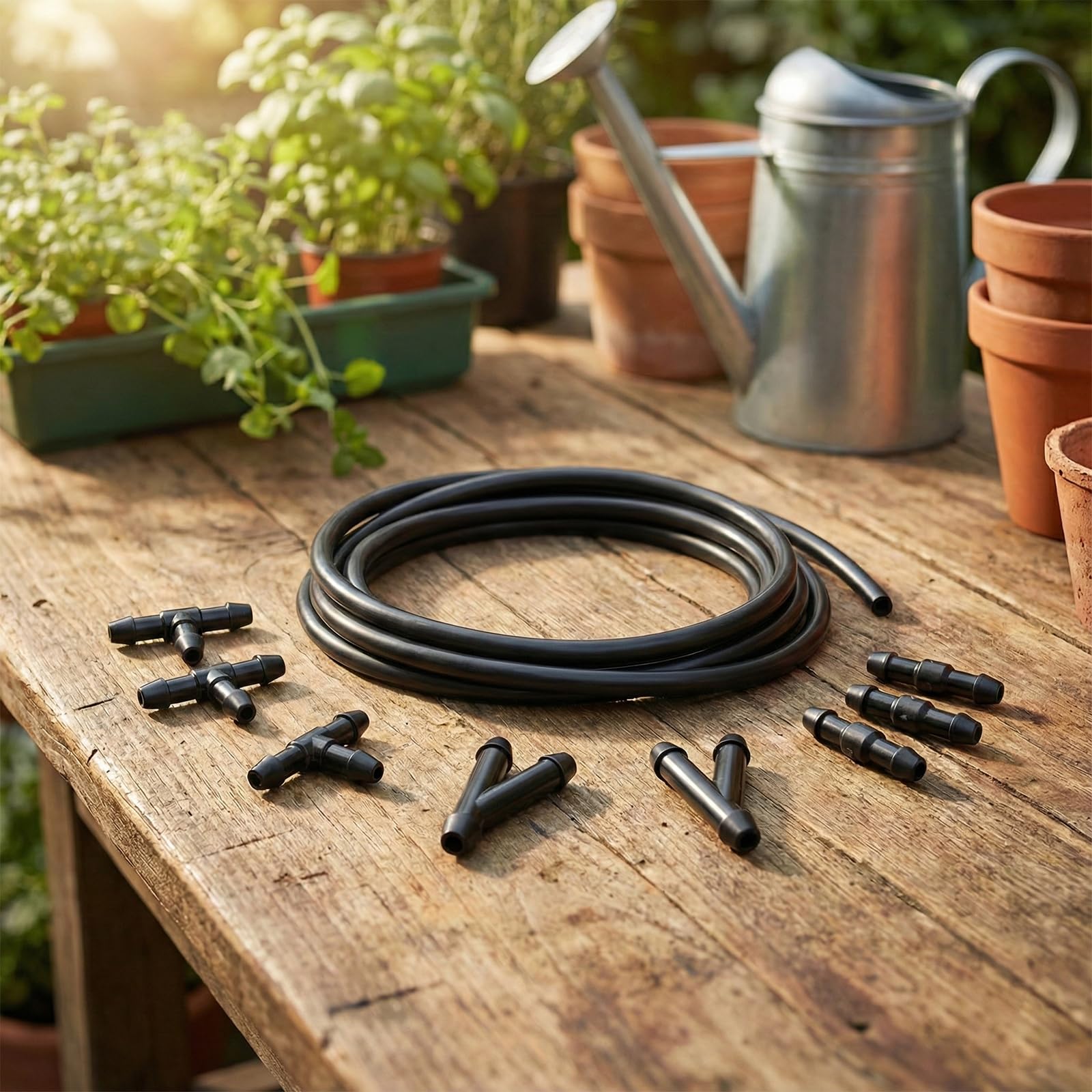 3 Meter Windshield Washer Hose and Nozzle Set, Car Windscreen Washer Pipe Repair Kit, with 36 Pcs Y I T Type Automotive Hose Connectors, Car Windscreen Wiper Hoses to Connect Water Pump and Nozzles - 5