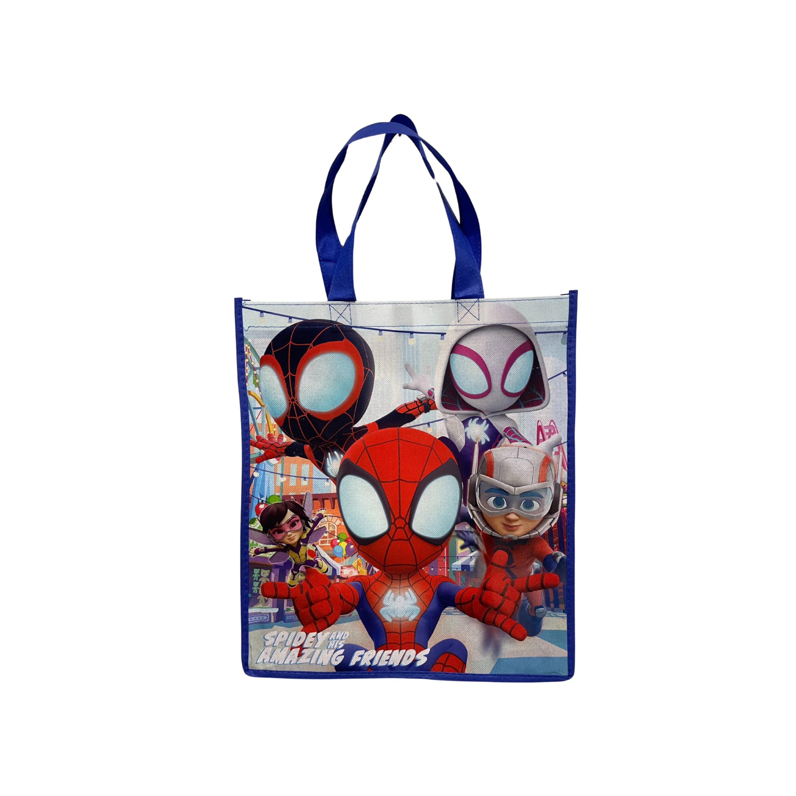 Legacy Licensing Partners Spiderman and his Spidey Amazing Friends Collectable Large Reusable Tote Bag