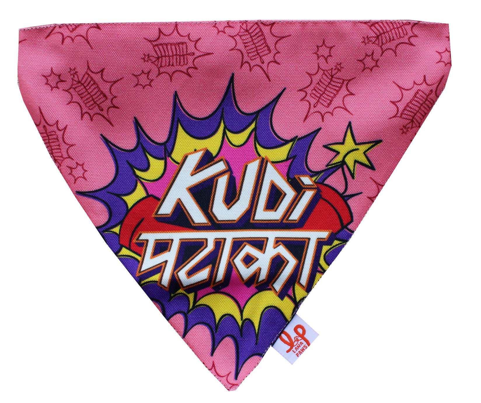 Lana Paws Kudi Pataka Dog Bandana/Dog Scarf/Dog Accessories (Size M-L) (B07R12QRRK) Amazon Price History, Amazon Price Tracker