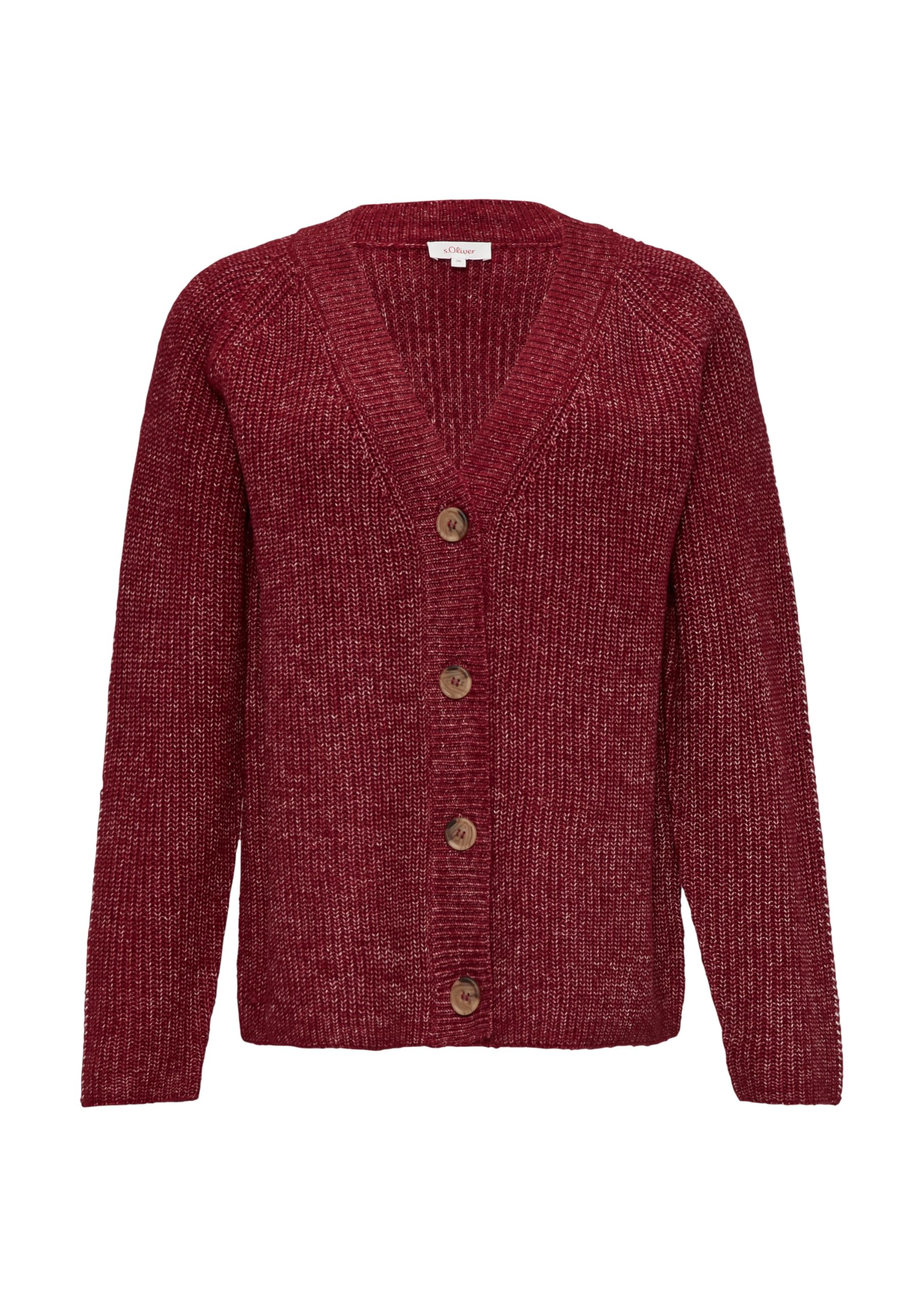 s.Oliver 2154073 Chaqueta de Punto Mezcla de Lana Mujer