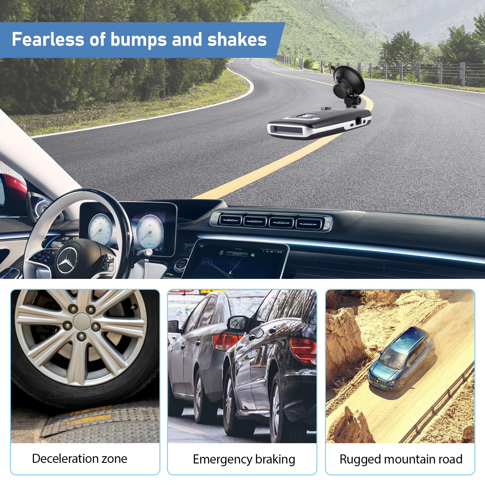 Aazon.co: VToe Radar Detector Suction Cup Ount Holder Copatible - View #5