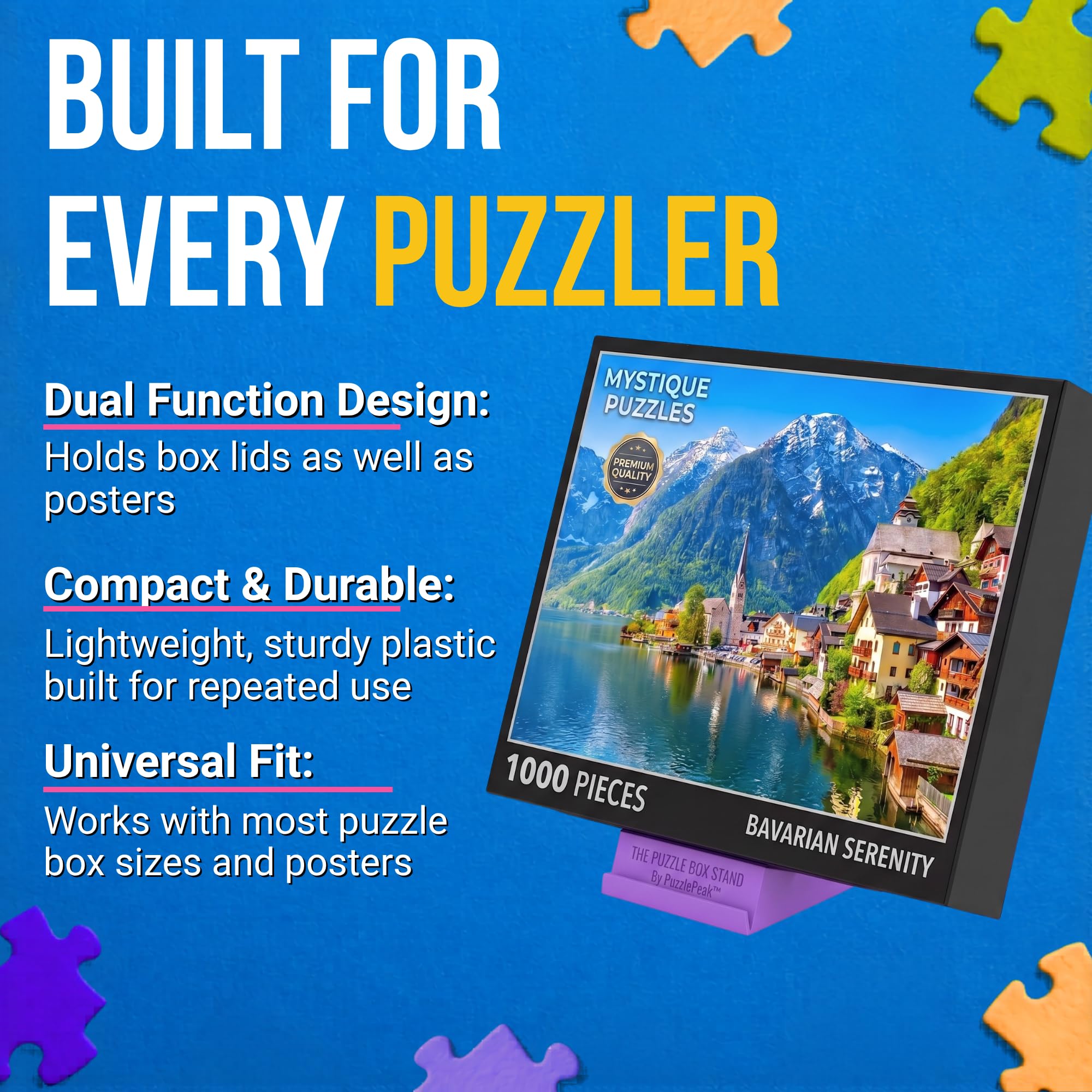 Amazon | Puzzle Peak オールインワンジグソーパズルボックススタンド