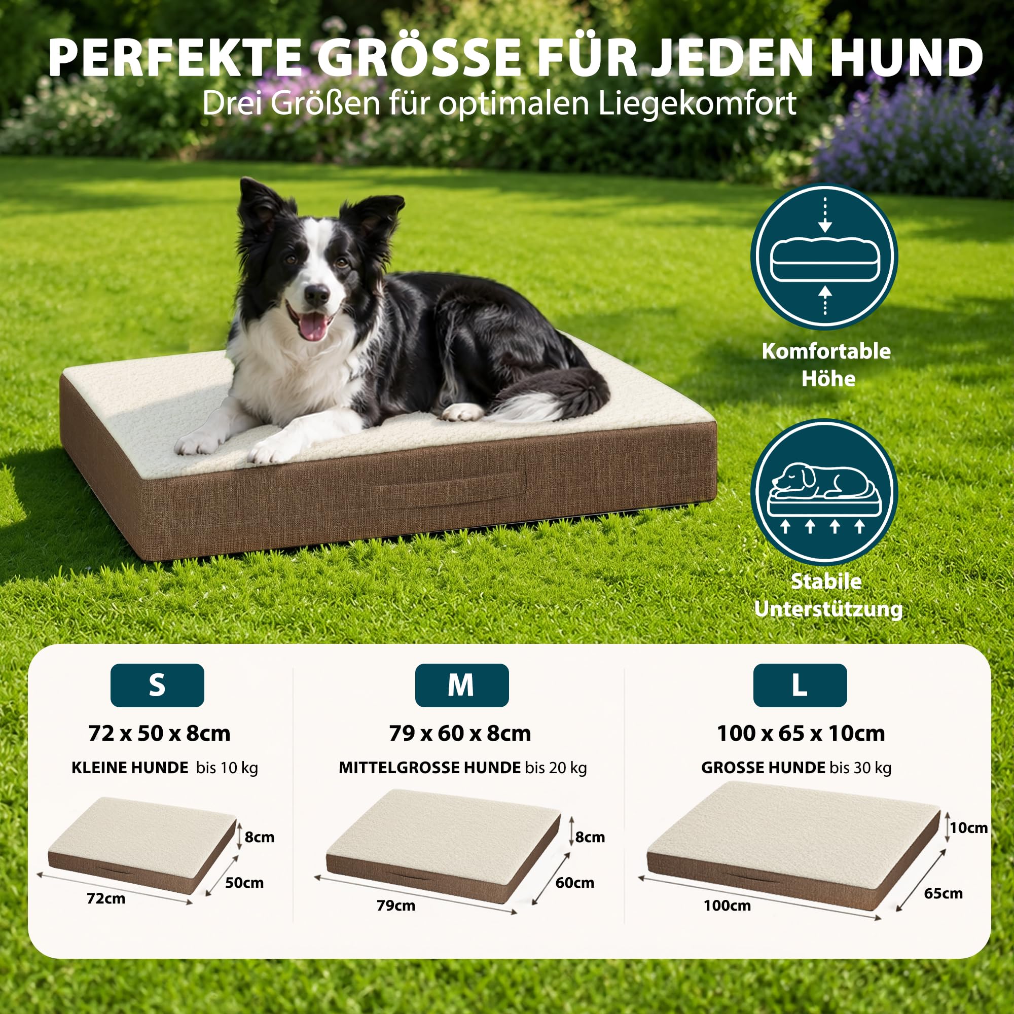Hundekissen Orthopädisch S