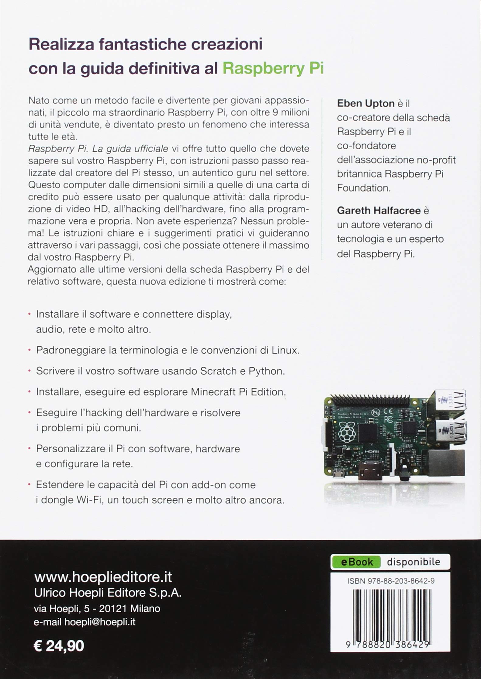Raspberry Pi®: La guida ufficiale
