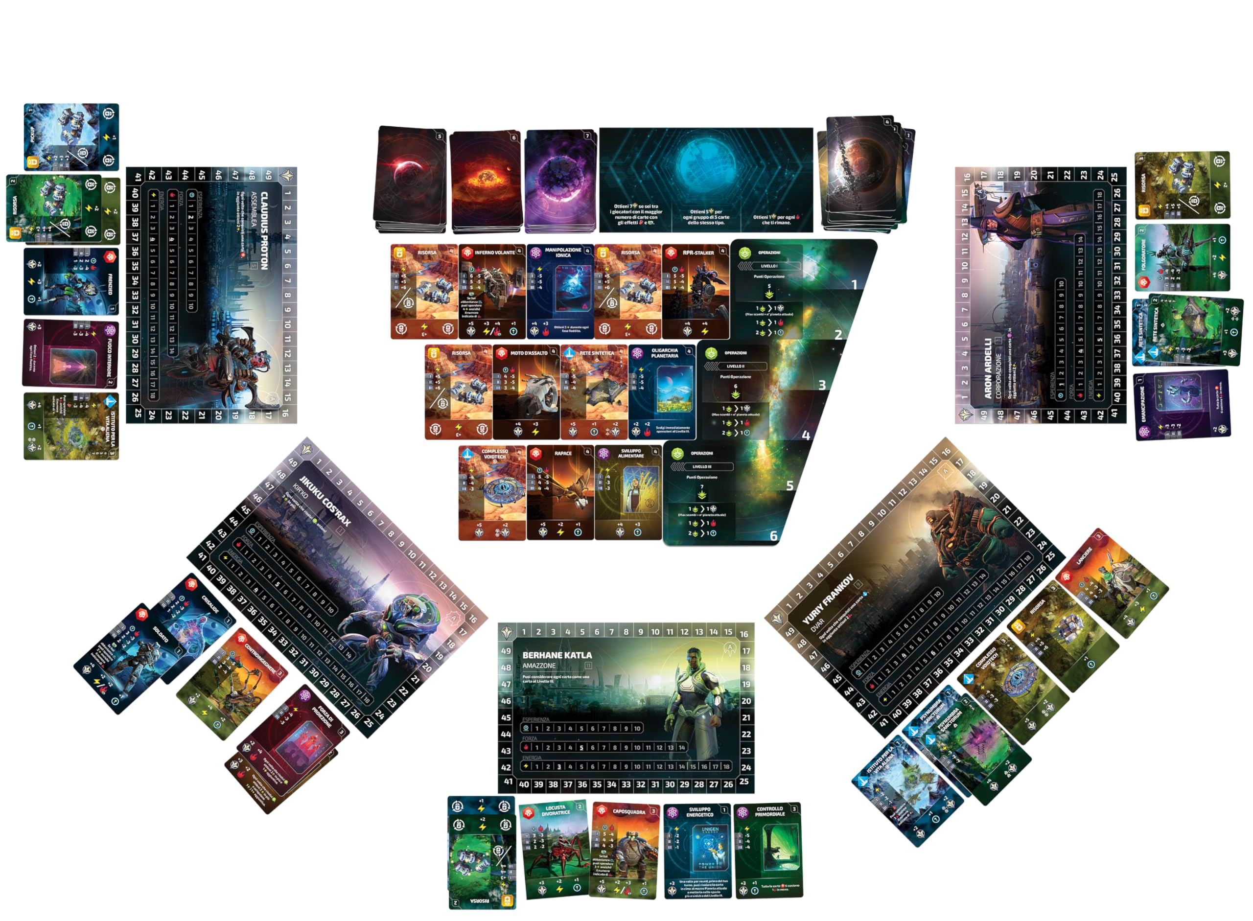 Pendragon - Age of Wonders Planetfall - Edizione Italiana - Gioco da Tavolo, Gestione Risorse, Esplorazione, Conquista i Pianeti ed Espanditi, Competitivo | 2 a 6 giocatori | 14+ |