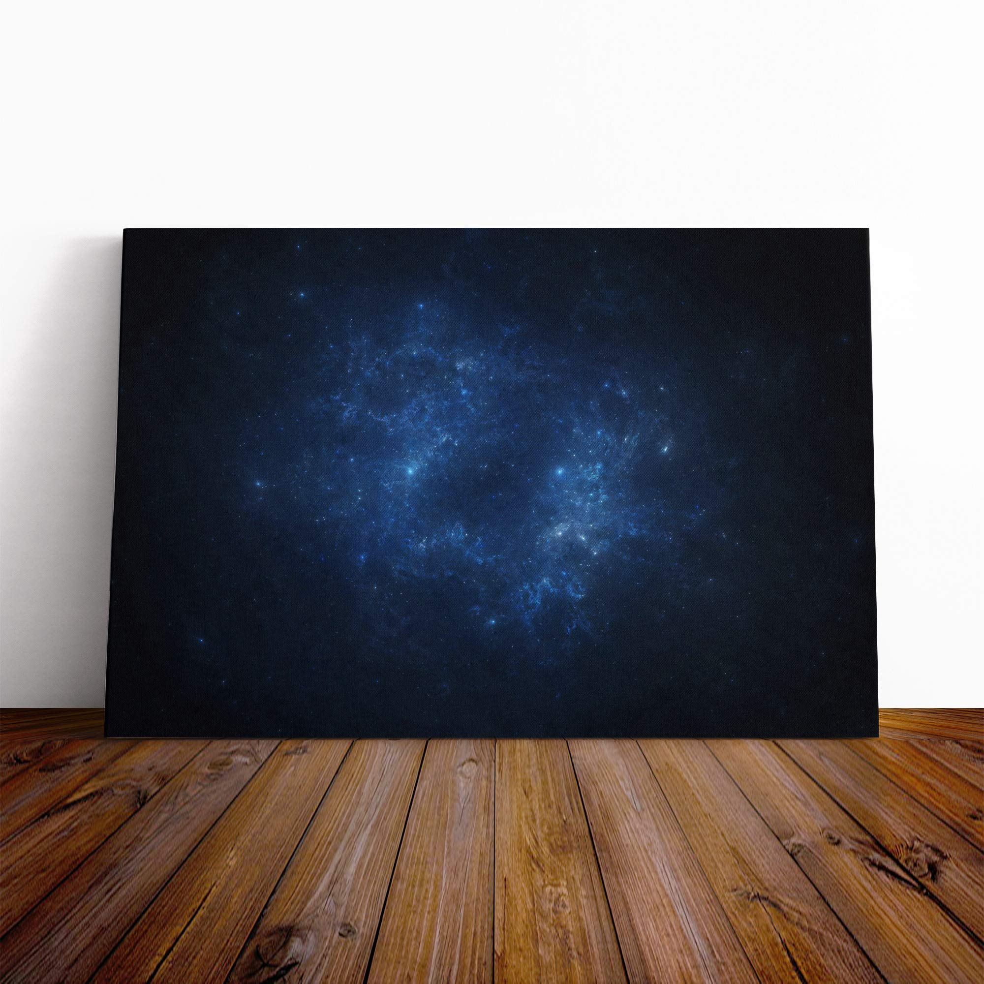 Nebula Space Canvas Print | Gallery Wrapped 30mm Frame Wall Art | 24x16 inches | Ready to Hang | Modern Space Picture | Living Room Bedroom Lounge Office