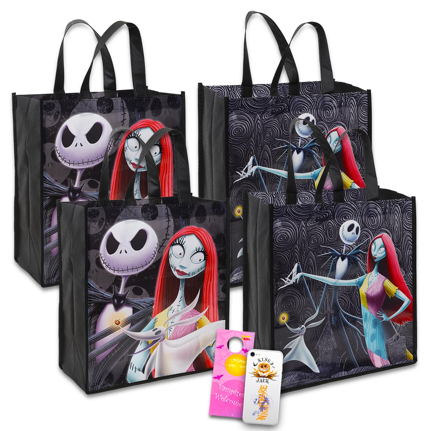 Amazon.com: Disney Nightmare Before Christmas Tote Bags for Kids