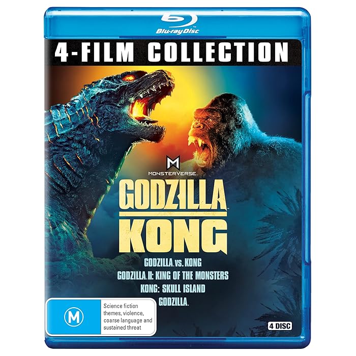 Buy Godzilla & Kong 4 Film Collection (Godzilla/King of the Monsters/Skull Island/Godzilla vs