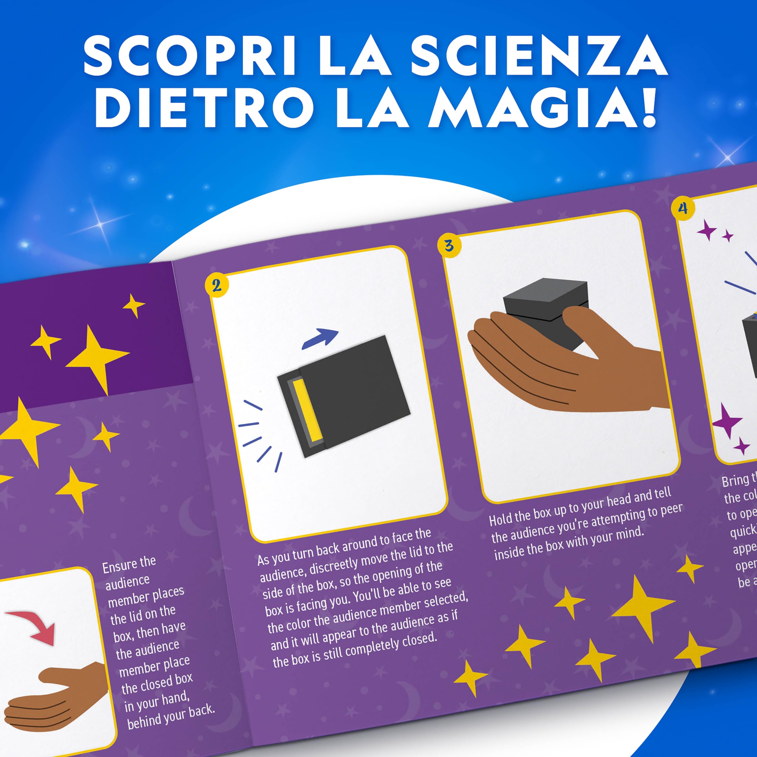 Blue Marble National Geographic Mega Set di Magia – 65 Trucchi di Magia per Bambini con Video Istruzioni Passo-Passo da Un Mago Professionista