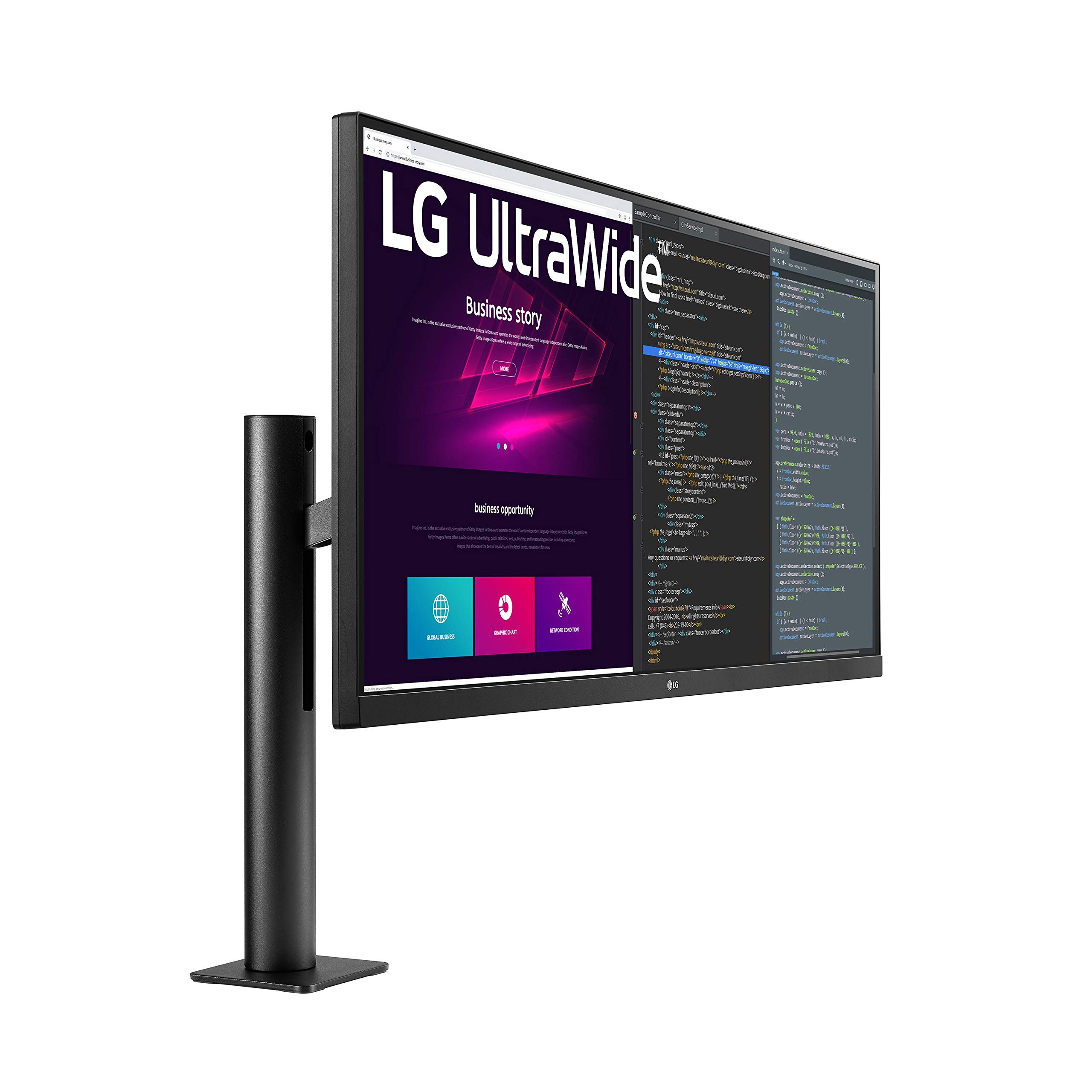 LG モニター 34WN780-B 34インチ 3440×1440 LG UltraWide™ QHD IPS HDR Monitor Ergo - 34WN780-B | LG CA_EN