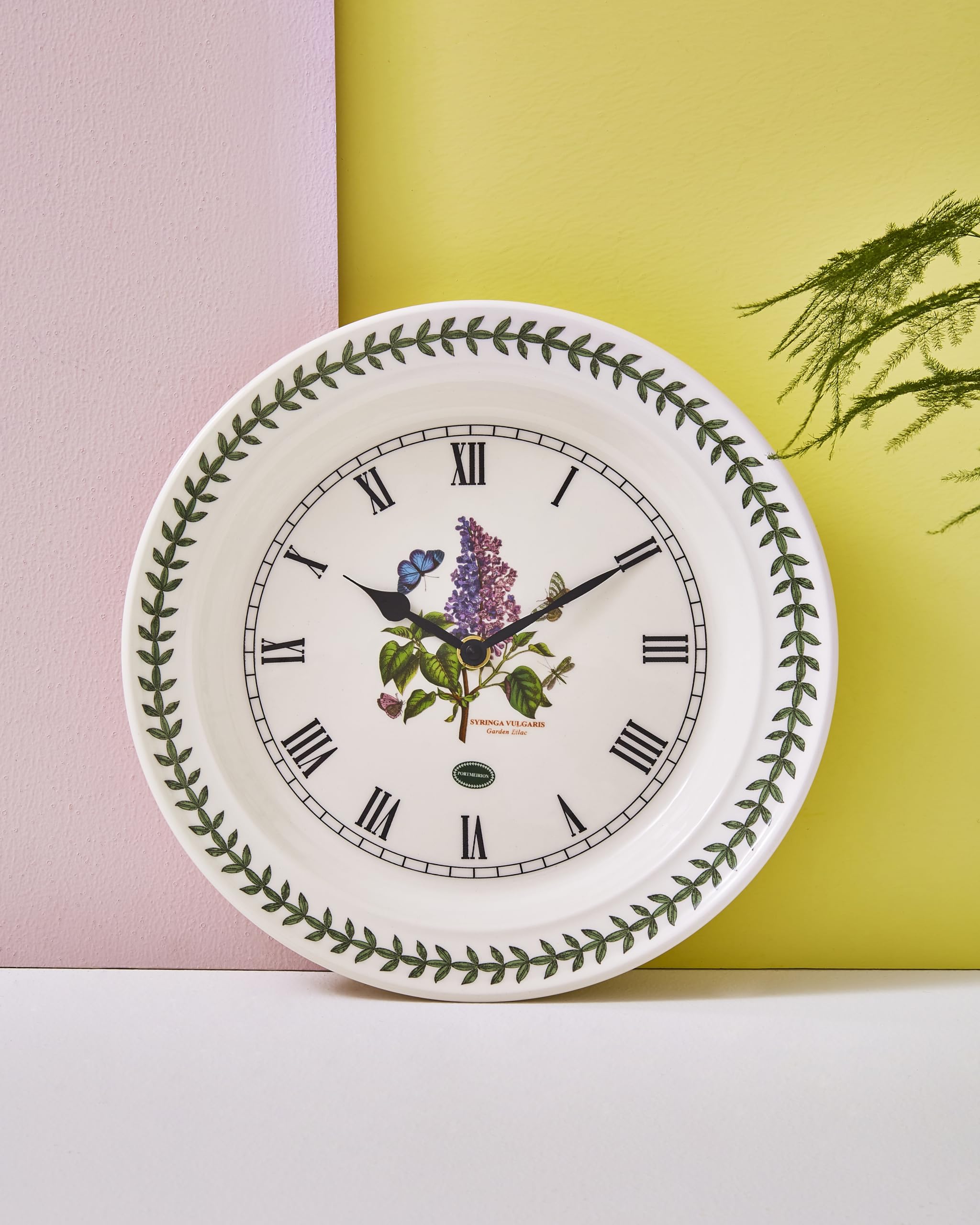 Image secondaire de Portmeirion Botanic Garden - Horloge murale Lilas, décor fleuri