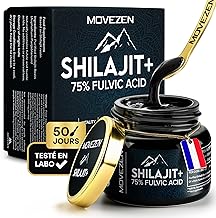 Shilajit + Natural Energy, 100% Pure Himalayan Shilajit, 30g Authentic Shilajit Resin, Rich in Humic Fulvic Acid, +85 Minerals & Trace Elements