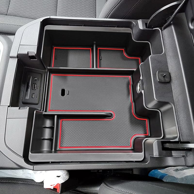 Bandeja organizadora do console central EDBETOS para Silverado e Sierra – 1 unidade