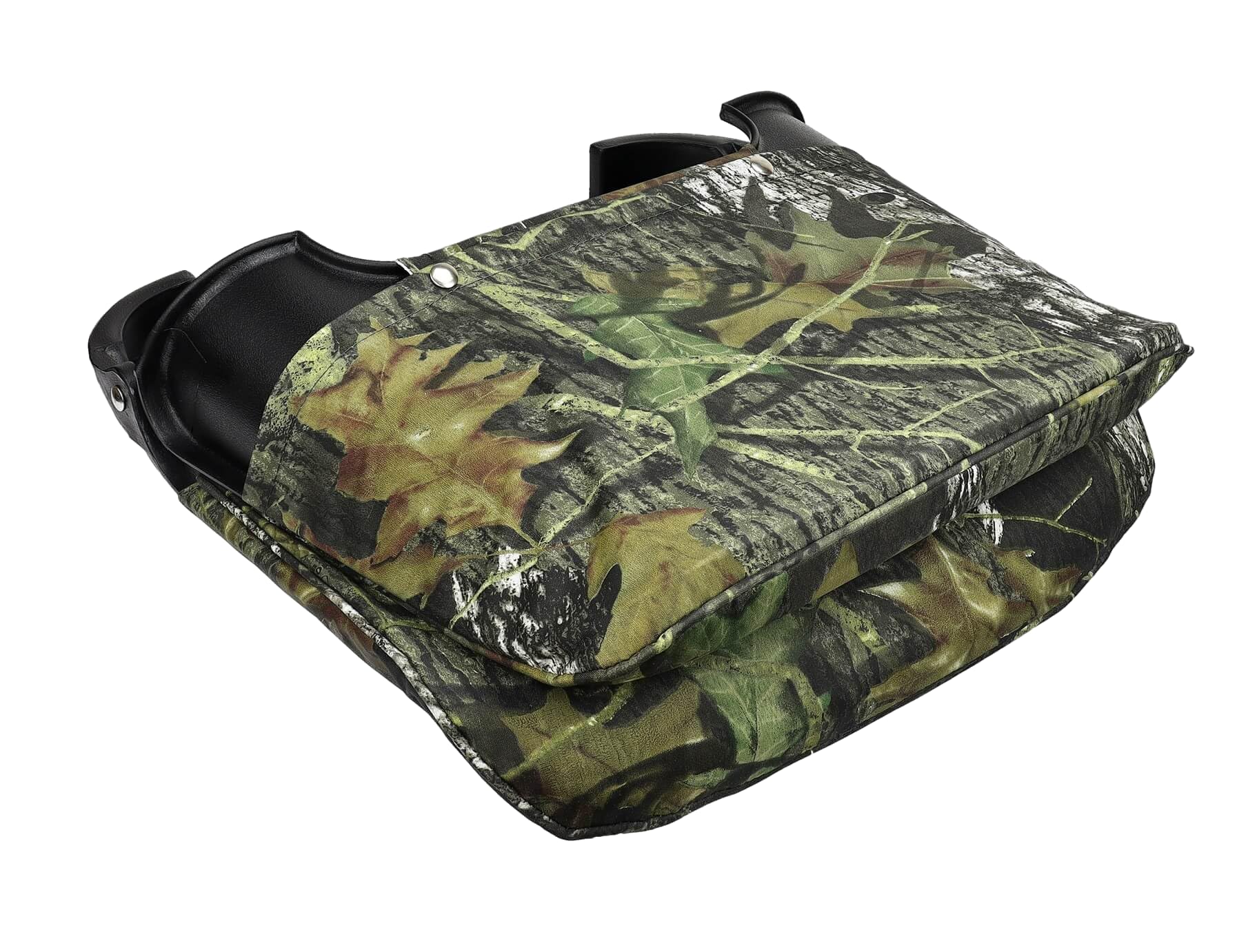 Sedile per barca Fischermann Comfort Mossy Oak Break Up | | Sedile per barca/timone pieghevole con imbottitura bassa del sedile e dello schienale | 51 x 36 x 46 cm