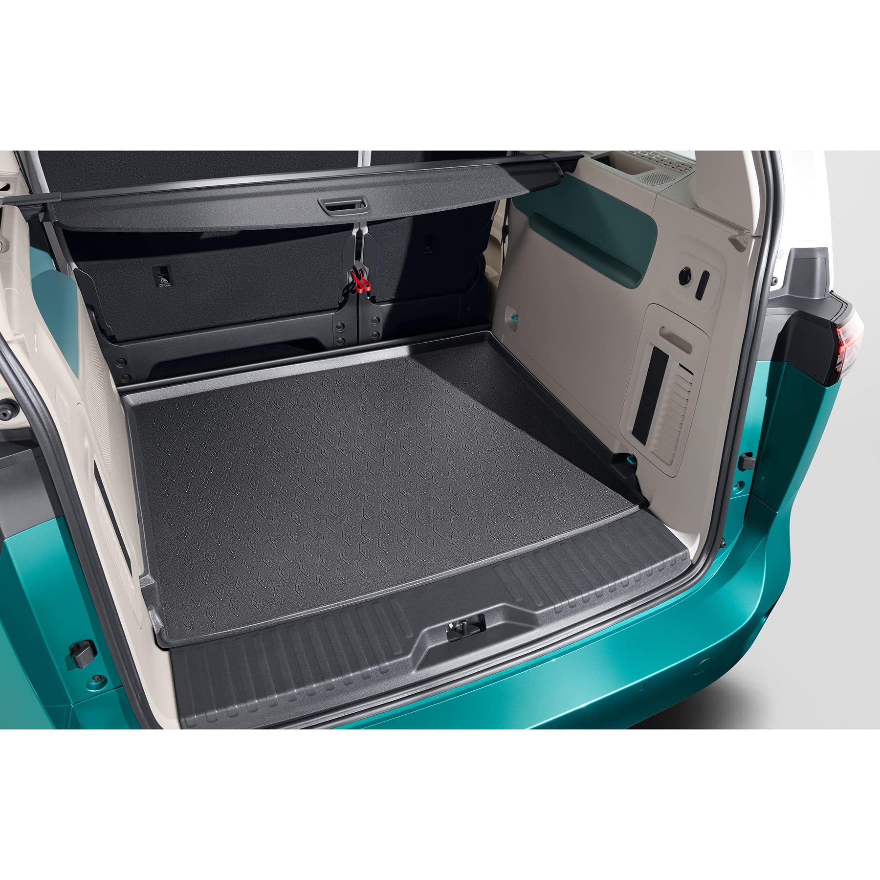 Volkswagen 1T3061160 Gepäckraumeinlage Kofferraumeinlage, nur 5-Sitzer, Nicht für Multiflexboard