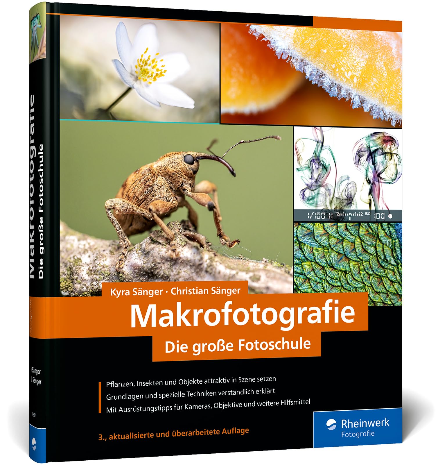 Makrofotografie: Die große Fotoschule. Pflanzen, Insekten und Objekte fotografieren. Ausrüstung, Technik, Bildgestaltung, Motivideen (Auflage 2024)