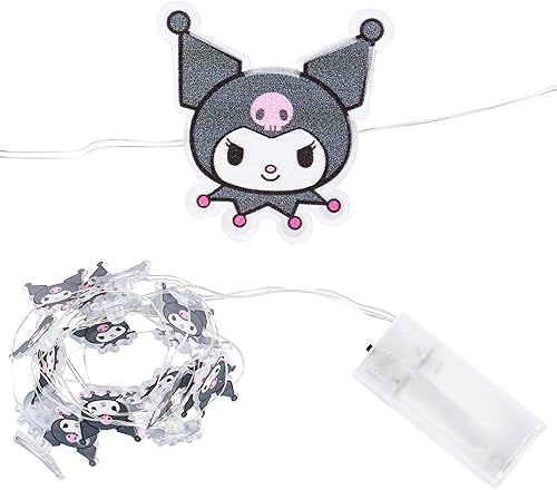 Miniatura 9 de Silver Buffalo DC Comics Batman Chibi Luces Decorativas de Cadena de 20 Unidades, 7 Pies de Largo, Funciona con Baterías (Baterías No Incluidas),