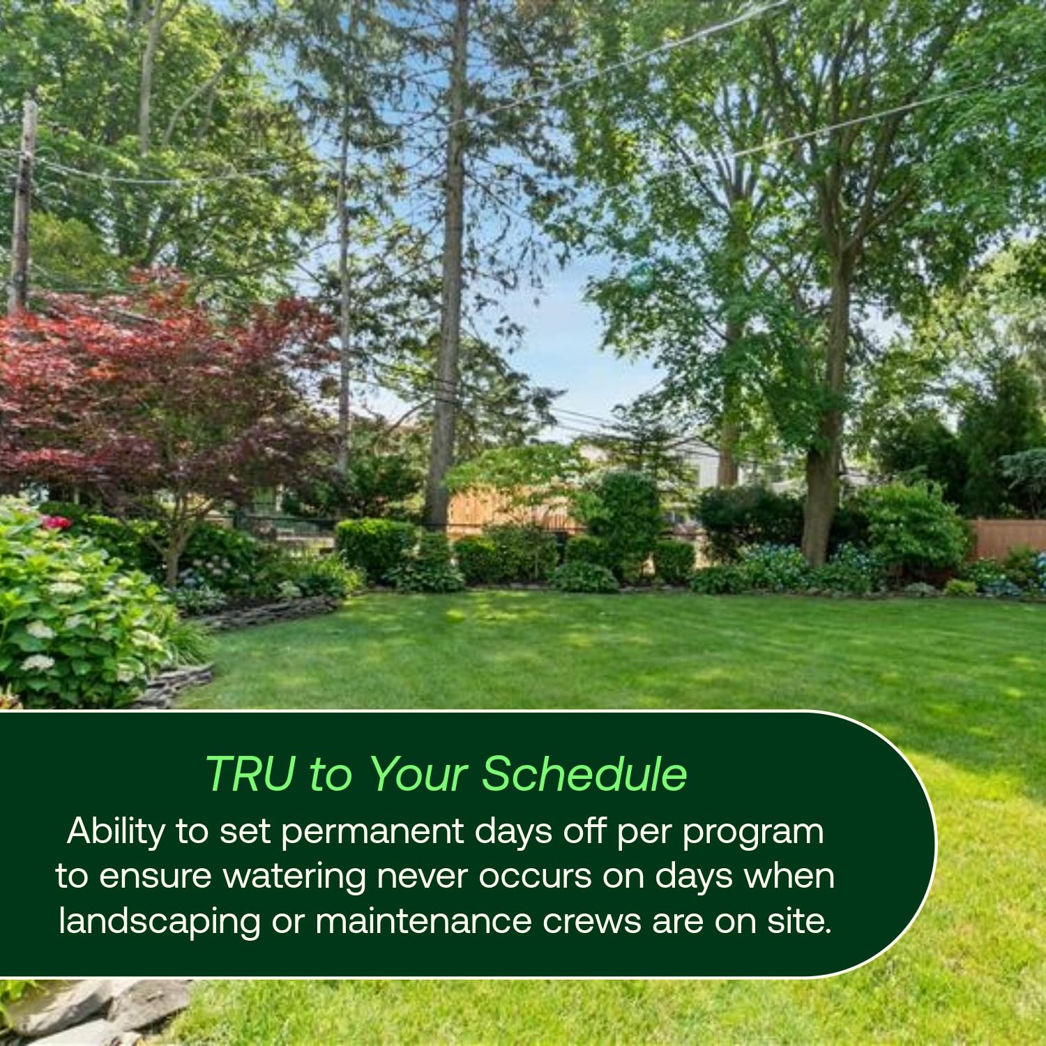 Rain Bird TRU6I Contrôleur/minuteur d'irrigation d'intérieur basé sur programme, compatible WiFi, 6 zones/station