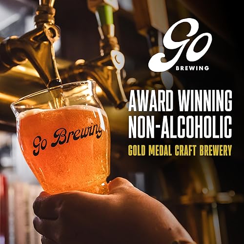 Miniatura 40 de Go Brewing - Paquete de 12 muestras mixtas - Brew artesanal sin alcohol - Preparación de lotes pequeños - Ingrediente clásico - Paquete variado