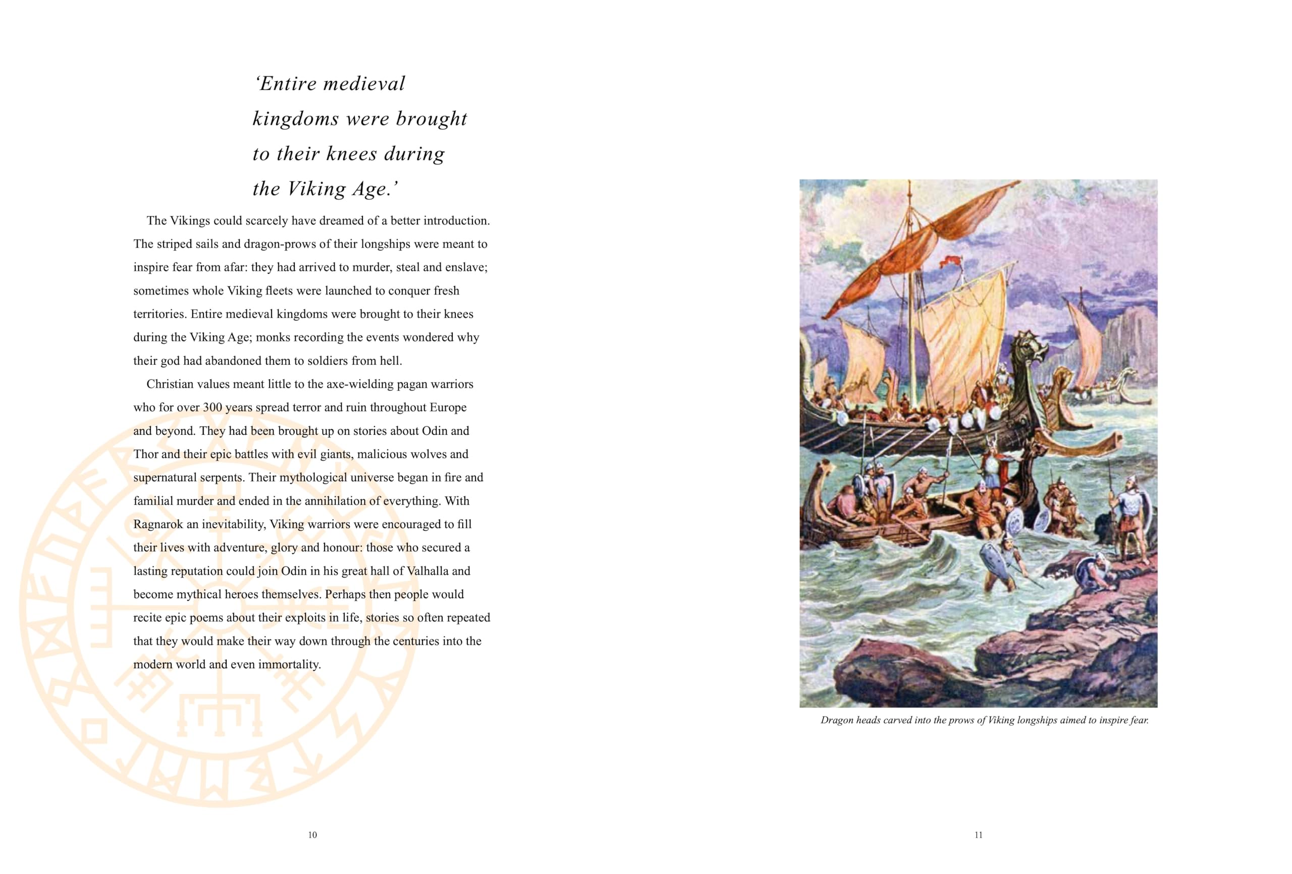 Norse Gods & Myths Illustrated (Chinese Bound Illustrated)