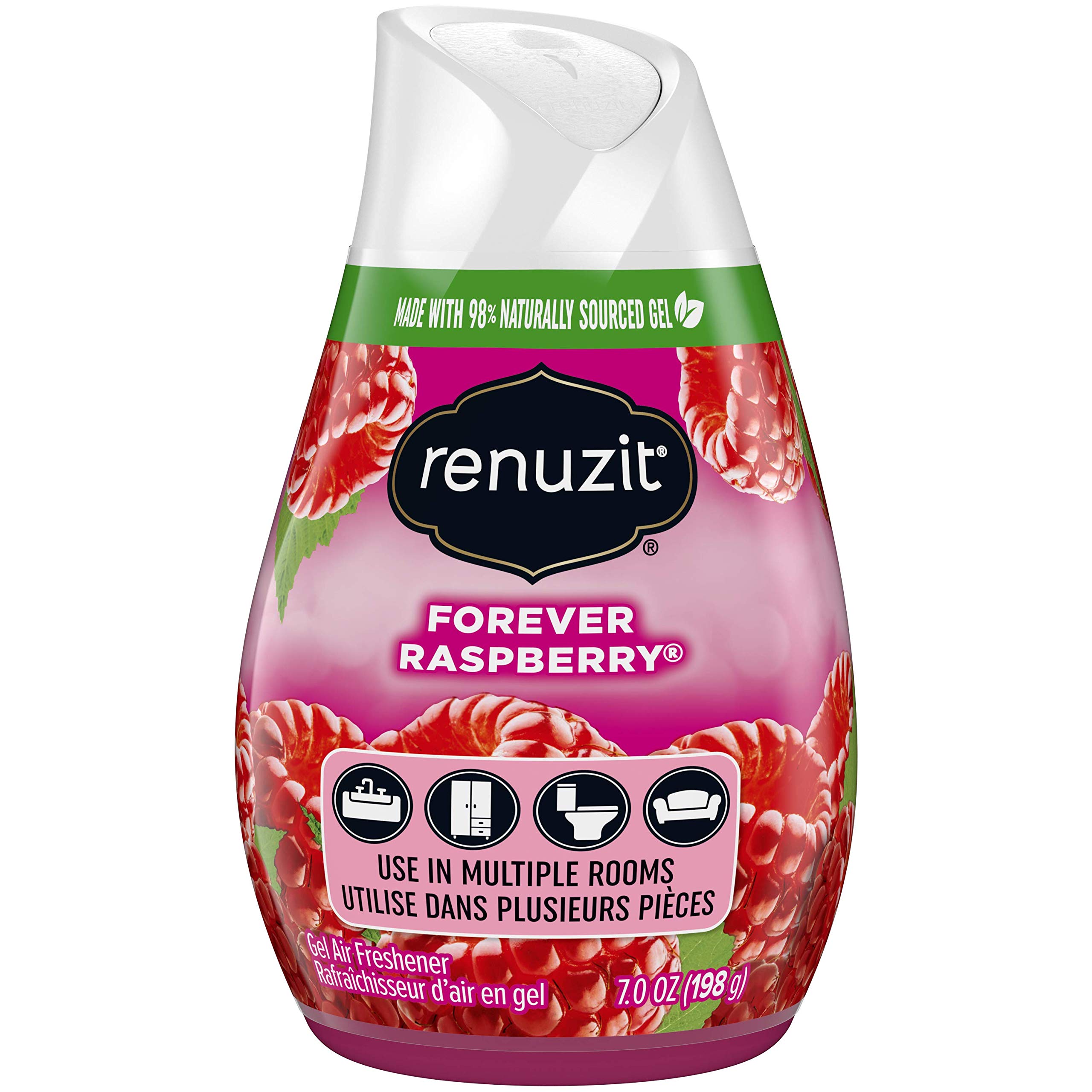 Renuzit Aroma Adjustables Airfreshner, Raspberry, 7 Ounce (Pack of 3)