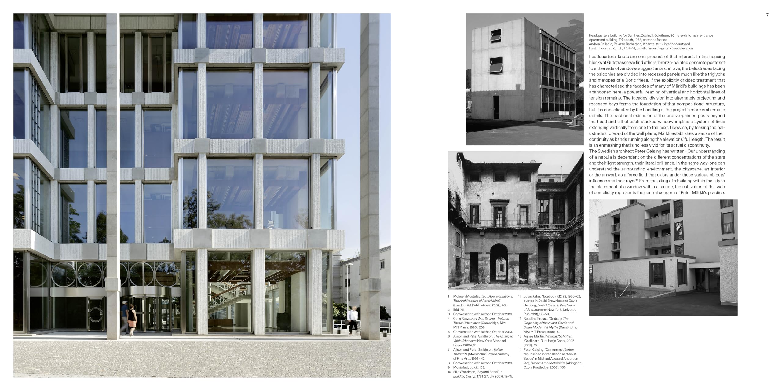 Everything one invents is true: The Architecture of Peter Markli