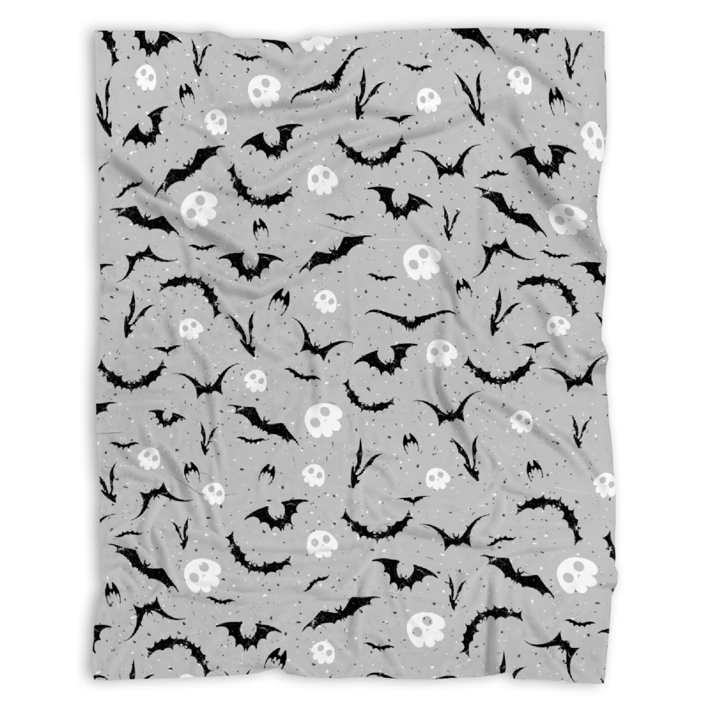 Bat Blanket Halloween Blanket for Boys Girls Gothic Stuff,40x30in
