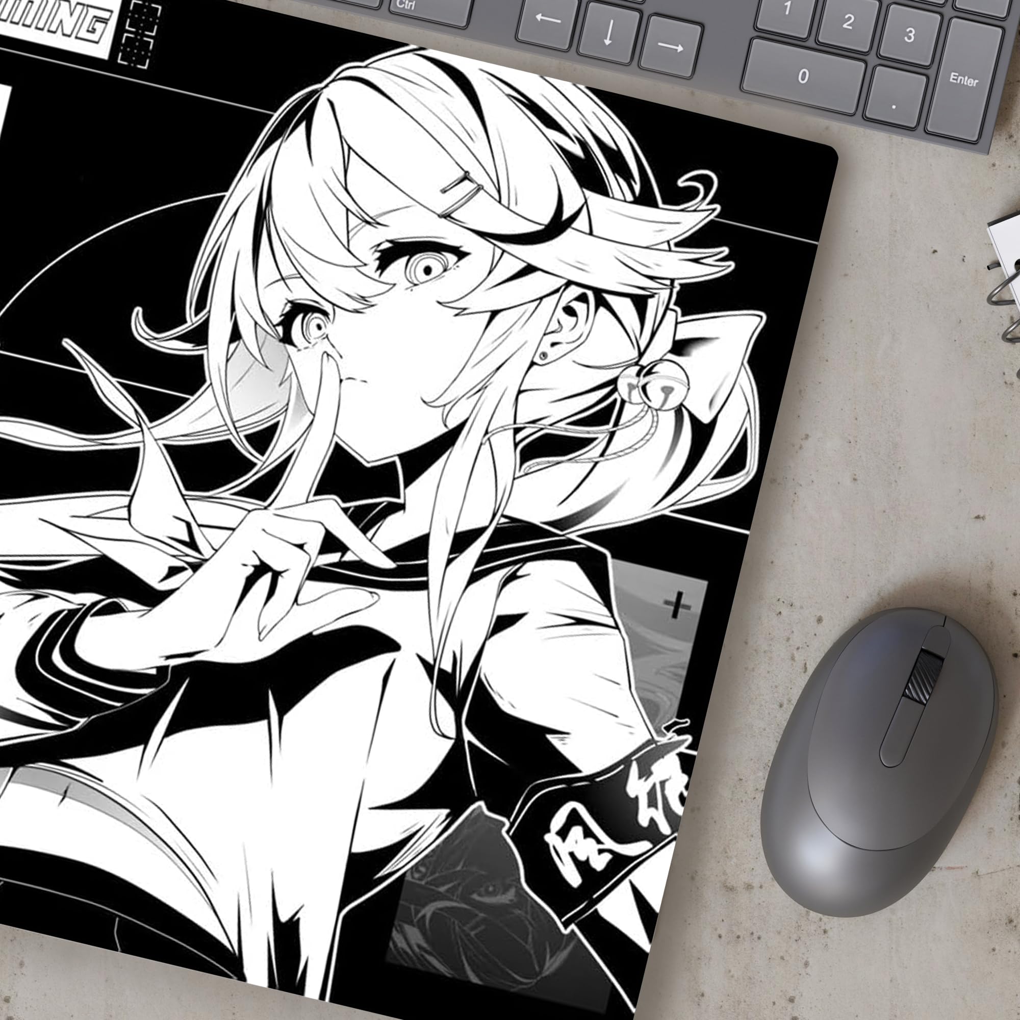 Amazon.co.jp: RGB GAMING 蒼 ガラスマウスパッド : パソコン・周辺機器
