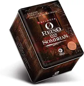 Box Trilogia o Reino das Sombras - Lata: Edição de luxo para presente: 1, 2 e 3