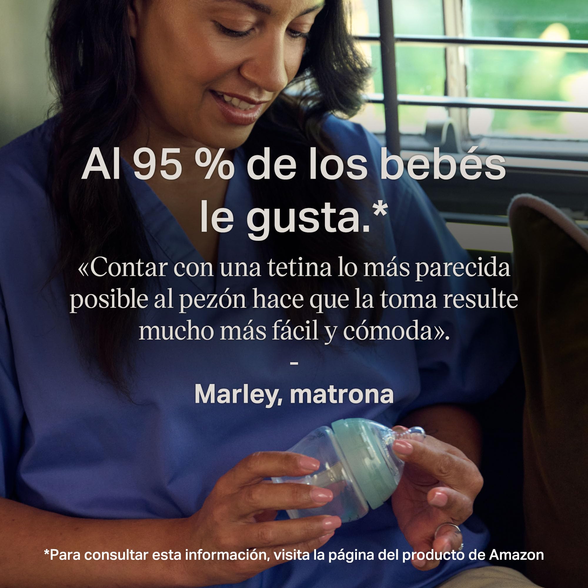 Tommee Tippee Biberón, biberón anticólicos avanzado, 260 ml, pack de 2 con tetina anatómica para agarre natural, varilla de ventilación anticólicos