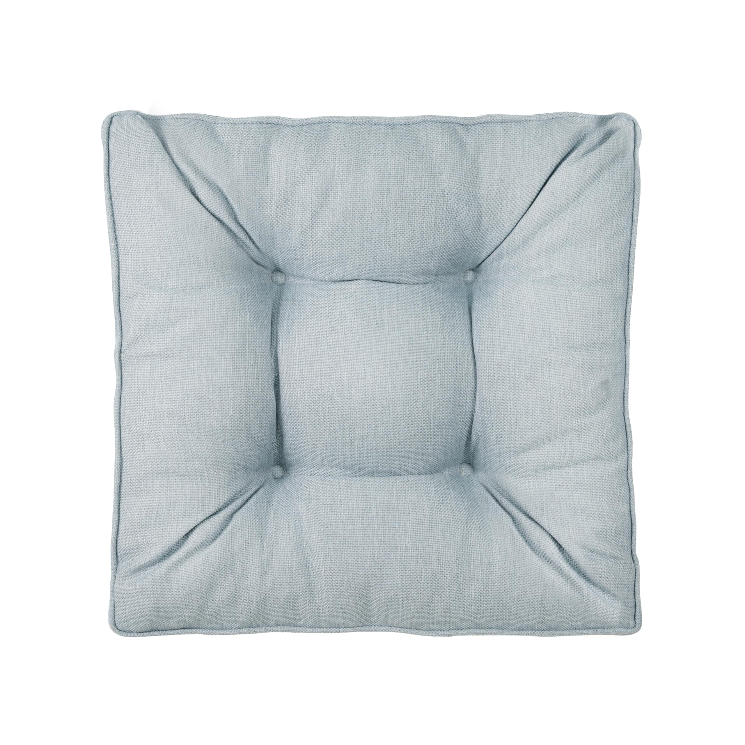 Best Wool Outdoor Cushions for Rattan Furniture, Chair Cushion Seat Cushion 50x50, Comfortable Armchair Cushion for Patio & Garden, Foam Filled Comfort