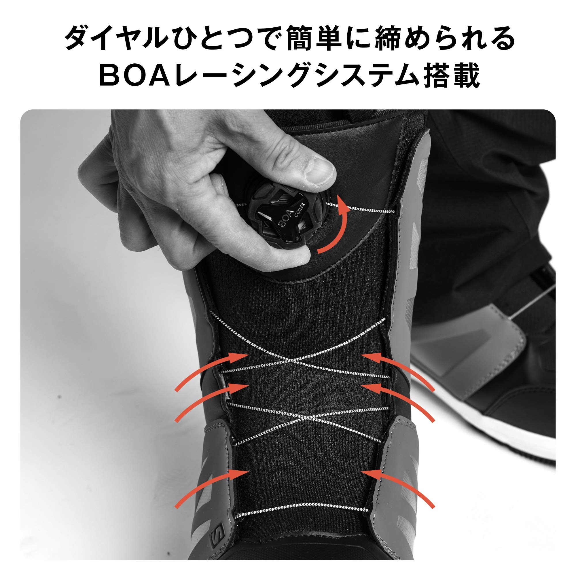 Amazon | SALOMON(サロモン) スノーボードブーツ メンズ FACTION BOA