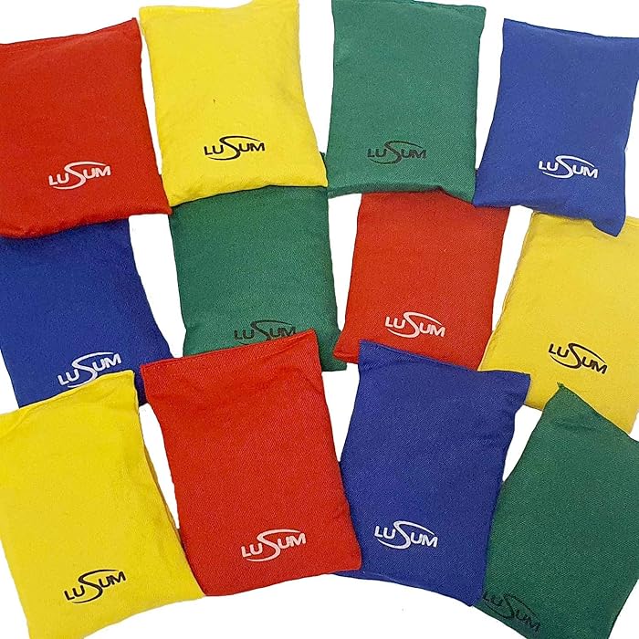 Buy Lusum Bean Bags Filled with Original Natural Maize Kernels and Stay