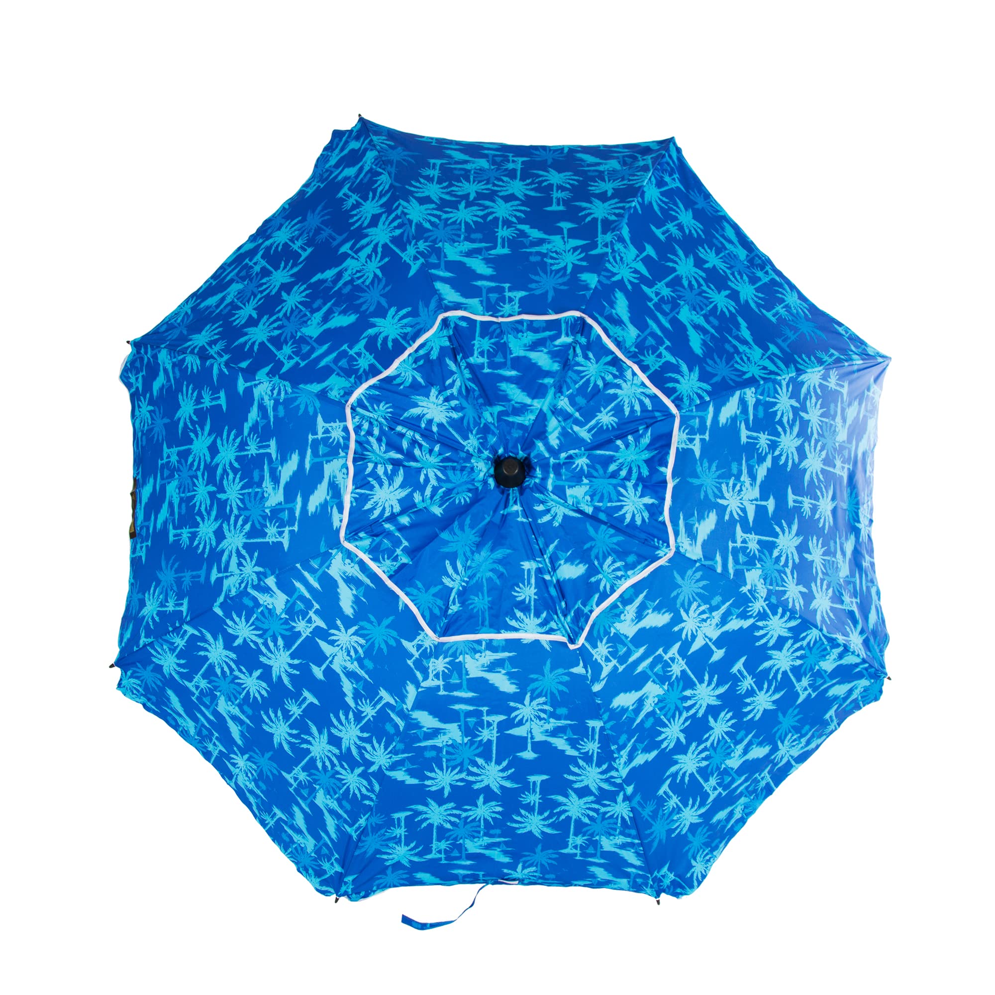 Sombrilla Playa Modelo 200cm con Espiral y Poste de Recorrido Total. 8 Varillas Protección Total contra los Rayos UV