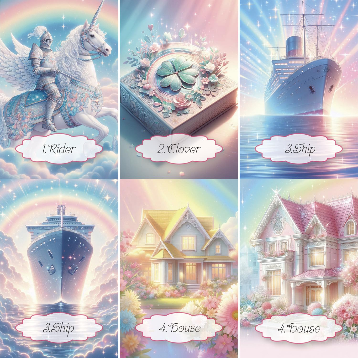 Amazon.co.jp: 【正規品】Cotton Candy Lenormand ルノルマンカード