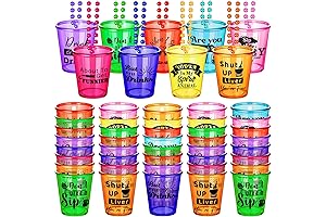 Naughty Shot Glass Necklaces - A Jolly Way to Party