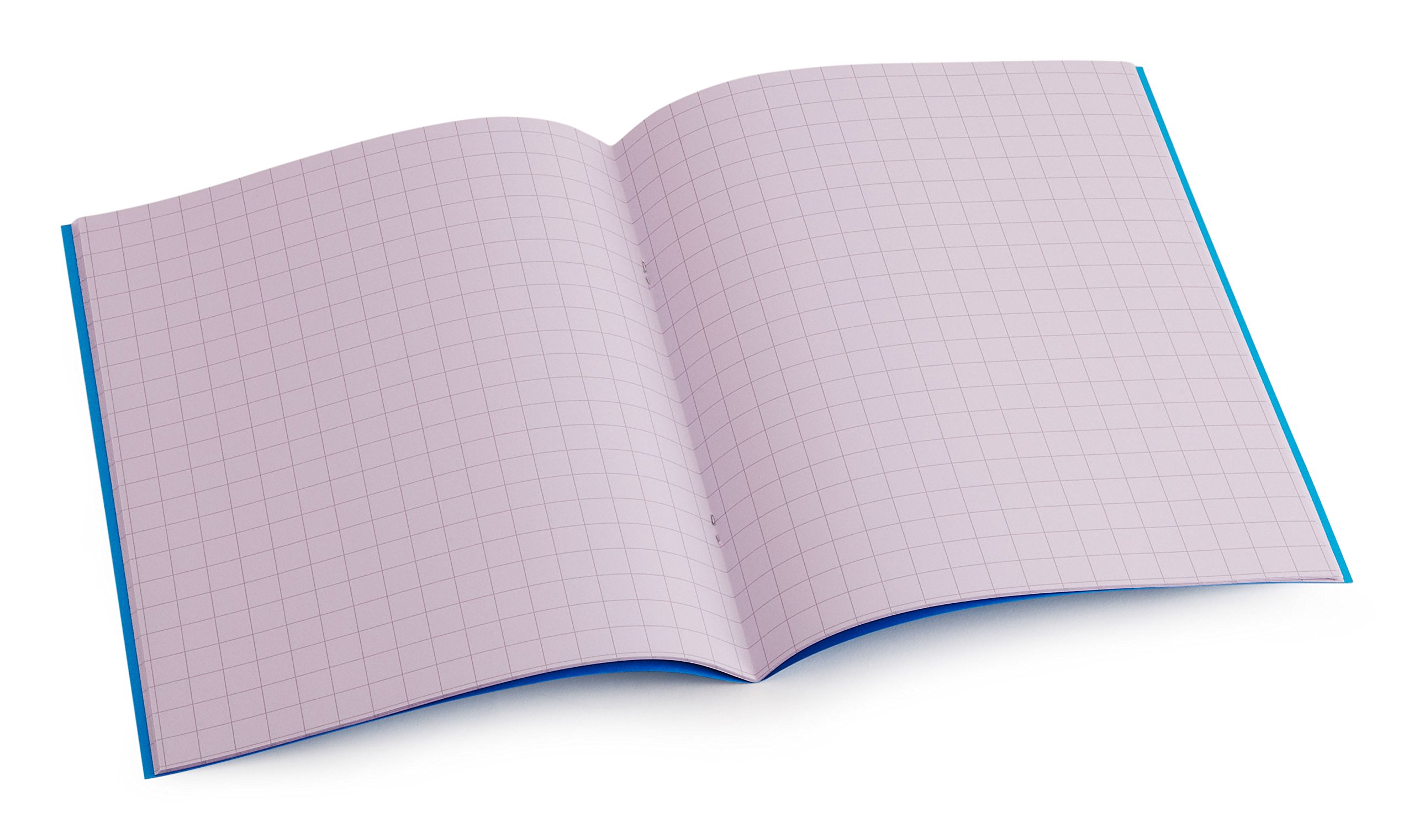 Crossbow Education Dyslexia Tinted Exercise Books - 9" x 7" - 10mm squared - Purple (10 Pack) โ image 1