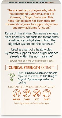Miniatura 3 de Himalaya Gimnema Orgánico, 60 Ct