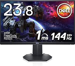 Dell S2421HGF 23.8" Gaming Monitor (3-Year No-Brightness Replacement Warranty/FPS Orientation/Full HD/TN/Atty/DP/HDMIx2/Height/Tilt/1ms/144Hz/AMD FreeSync Premium)