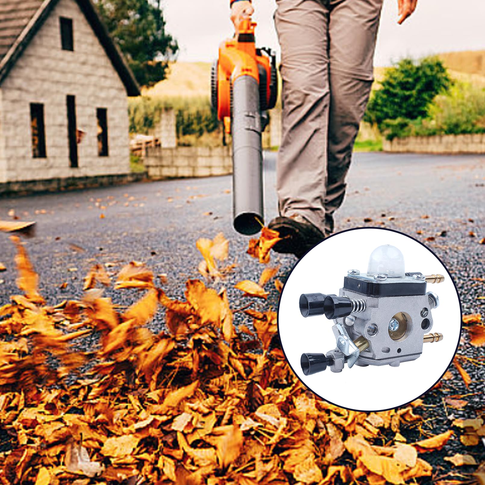 Kit de Filtro de Aire de carburador, soplador para Stihl Bg45 Bg55 Bg65 Bg85 Sh55, para Zama C1Q-S68G, C1Q-S64, C1Q-S68D, C1Q-S68E, 42291200606, 4229 120 0606