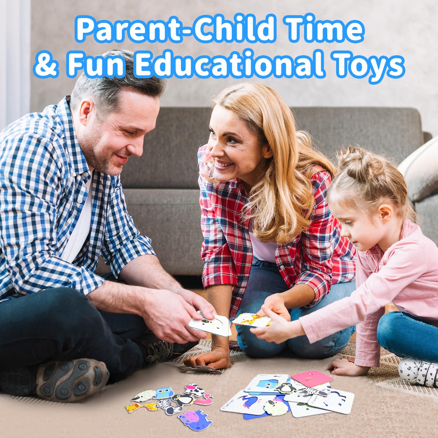 Yeefunjoy Puzzle bambini 1 anno, Gioco di memoria con abbinamenti, Giochi montessori per bambini, Memory Animal Babies, Educativo Giocattoli Regalo per 3 Anni bambino e bambina, Natale o di compleanno