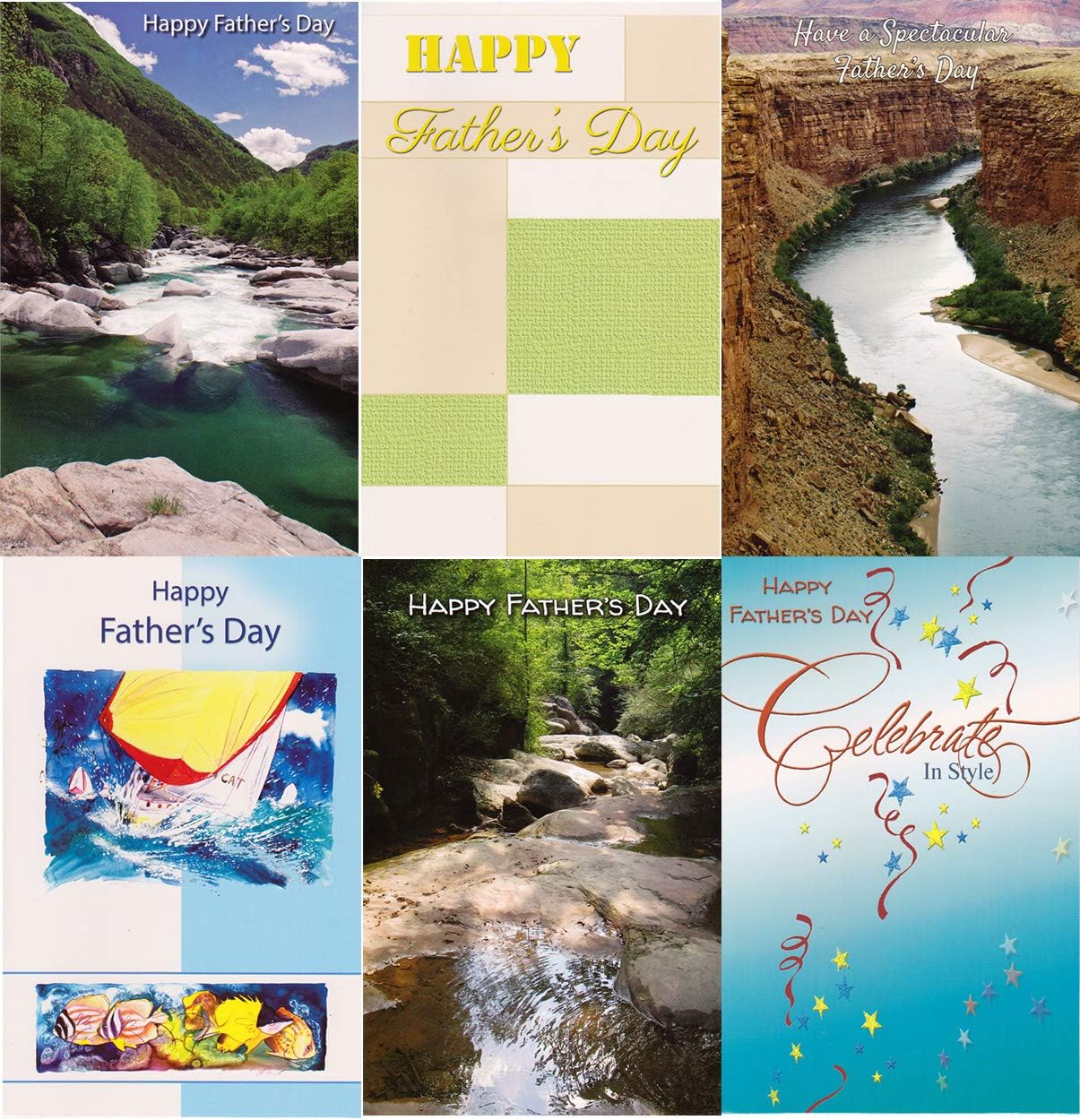 Assorted Father's Day Greeting Cards 30 Pack