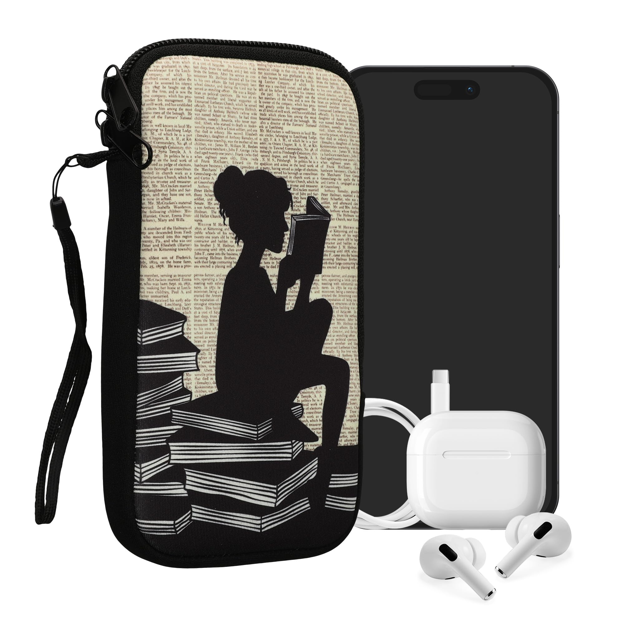 Neoprene Sleeve for Smartphone Size XXL Shock Absorbing