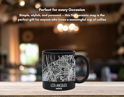Miniatura 278 de TJ Originals Marine Corps Trail - Taza de café de cerámica de 11 onzas, regalos motivacionales para hombres, recuerdo de camino de maratón, regalo