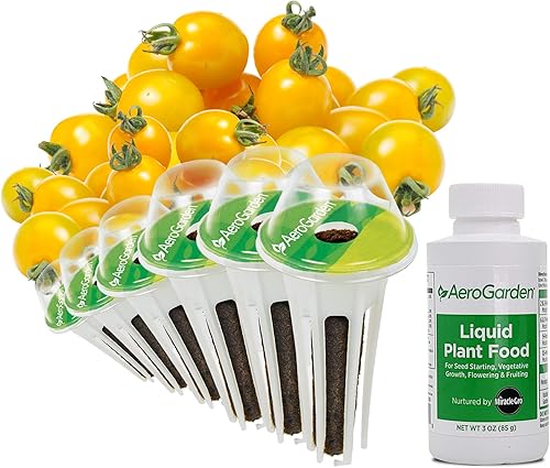 Miniatura 1 de AeroGarden Red Heirloom - Kit de semillas de tomates cherry 6 cápsulas